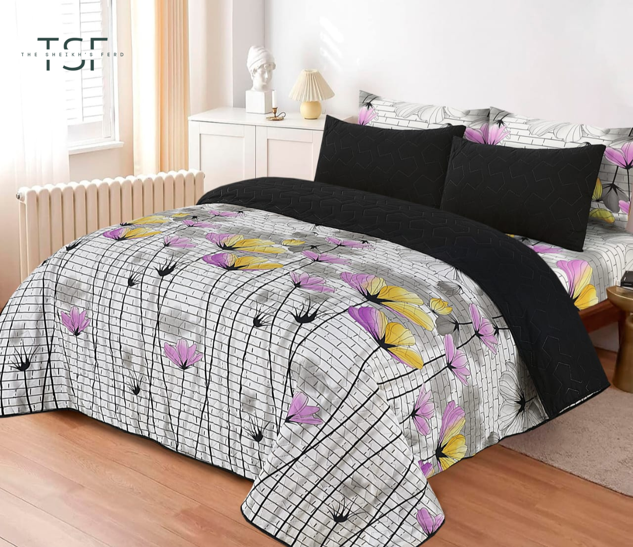 Luxury Bed Sheet-Designer Prints