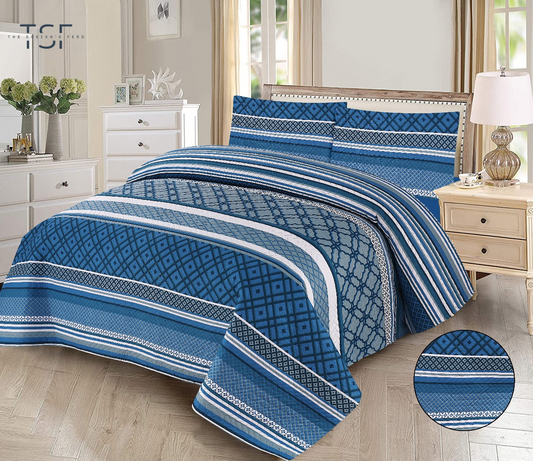 Luxury Bed Sheet Double Bed-Design[TSF-121]