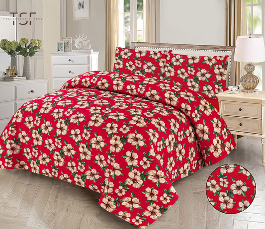 Luxury Bed Sheet Double Bed-Design[TSF-122]
