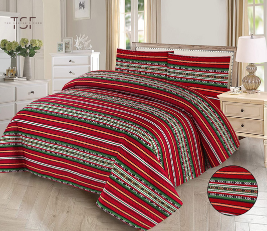 Luxury Bed Sheet Double Bed-Design[TSF-124]