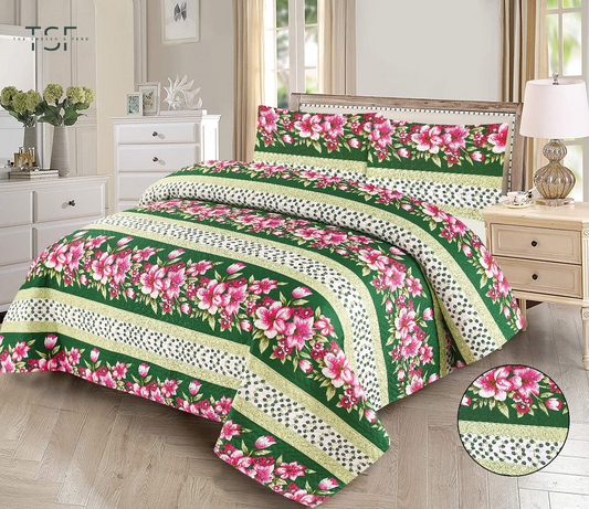 Luxury Bed Sheet Double Bed-Design[TSF-130]