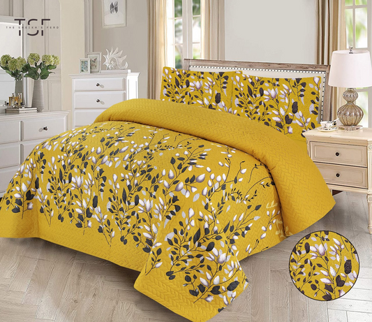 Luxury Bed Sheet Double Bed-Design[TSF-132]