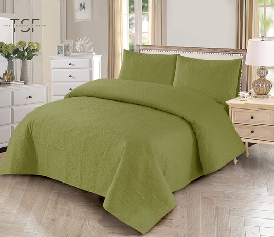 Luxury Bed Sheet Double-Simple Prints [TSF-A17]