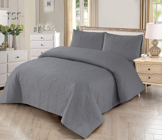 Luxury Bed Sheet Double-Simple Prints [TSF-A21]