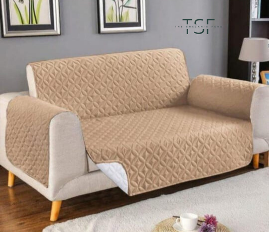Micro Fiber Quilted Sofa Cover -Skin [TSF-C8]