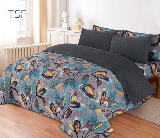 Comforter Set 6Pcs Premium Quality - [TSF-K61]
