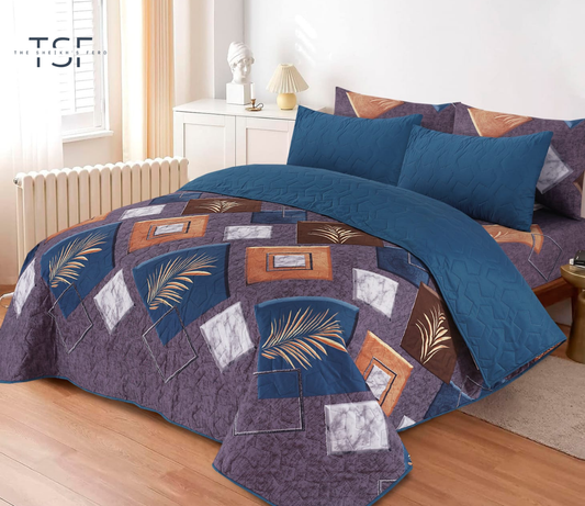 Comforter Set 6Pcs PremiumQuality - [TSF-K62]