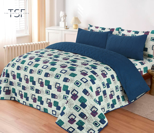 Comforter Set 6Pcs Premium Quality - [TSF-K63]