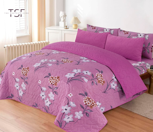Comforter Set 6Pcs Premium Quality - [TSF-K66]