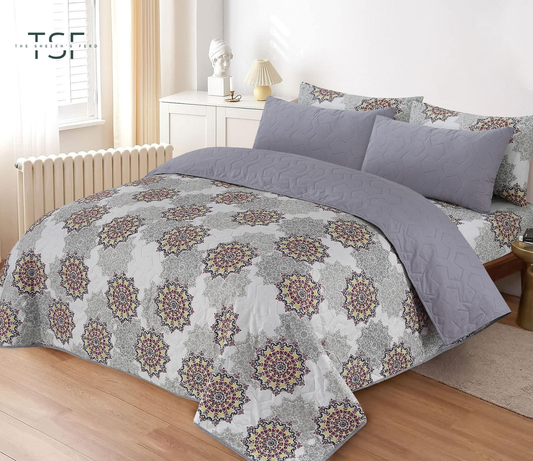 Comforter Set 6Pcs Premium Quality - [TSF-K69]