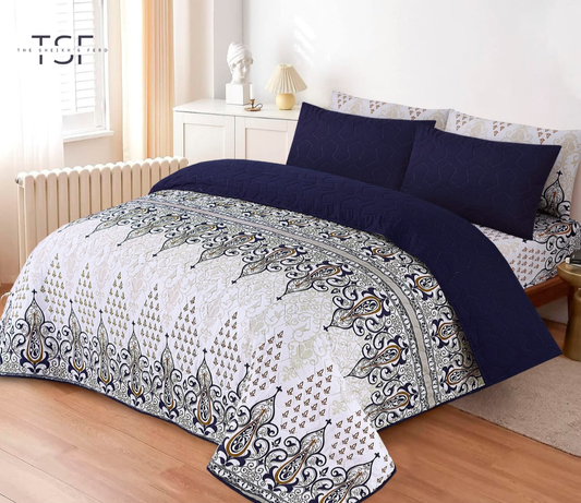 Comforter Set 6Pcs Premium Quality - [TSF-K70]