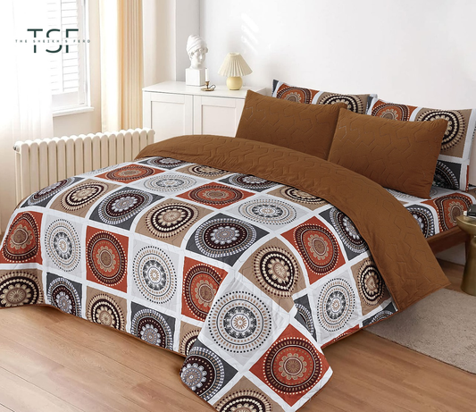 Comforter Set 6Pcs Premium Quality - [TSF-K73]