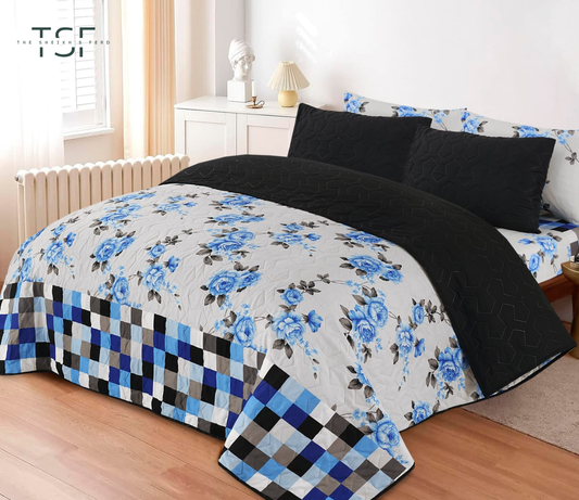 Comforter Set 6Pcs Premium Quality - [TSF-K76]