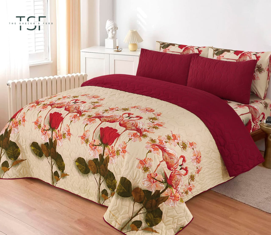 Comforter Set 6Pcs Premium Quality - [TSF-K78]