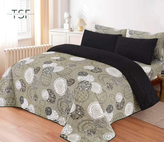 Comforter Set 6Pcs Premium Quality - [TSF-K80]