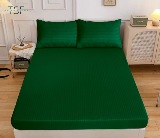 Fitted Bedsheet Double Bed Fine Quality-[TSF-N51]